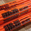 Orranni Slayer Orange 30T .204 carbon arrow shafts with black printed branding