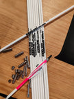 5.2mm Orranni Archery white arrow shafts 30t carbon